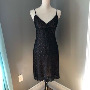 Black lace fitted dress from Forever 21, large (juniors)